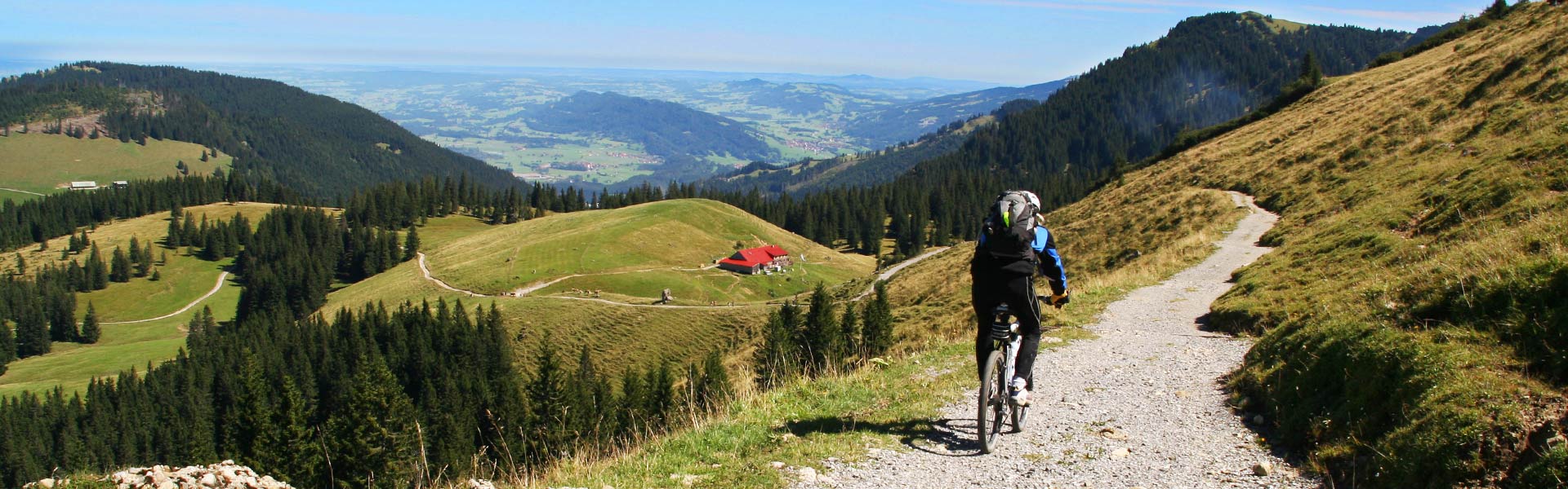 Mountainbike Technik Videos und Tourenvideos vom MTB fahren im Allgäu