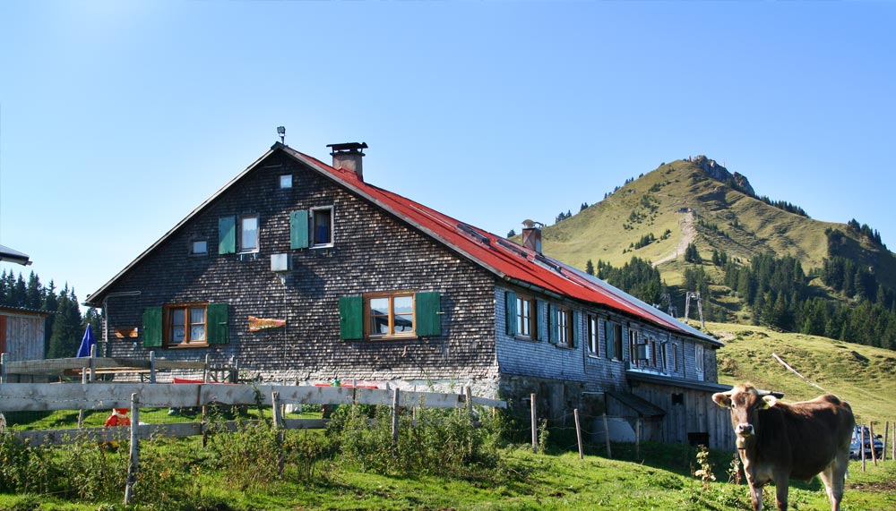 Mountainbike & Berghütte