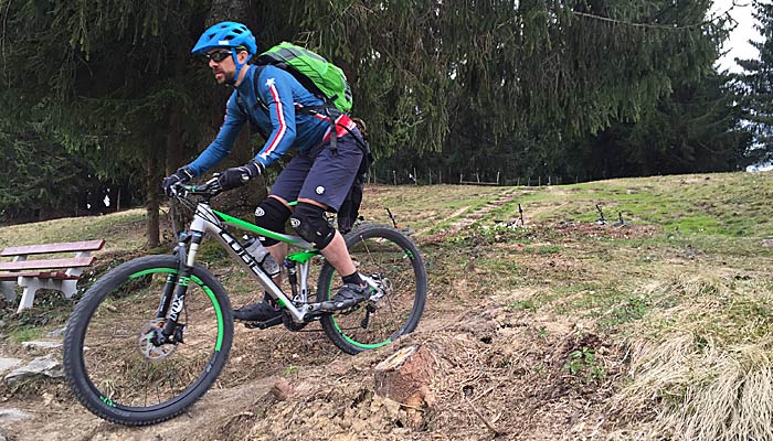 Die richtige Ausrüstung zum Mountainbiken