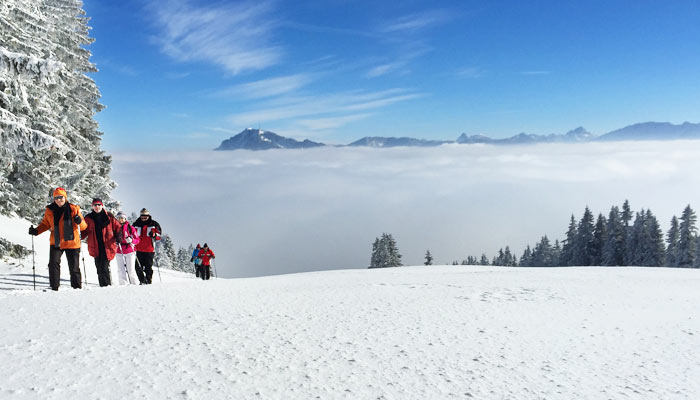 Schneeschuhwanderung Panoramatour