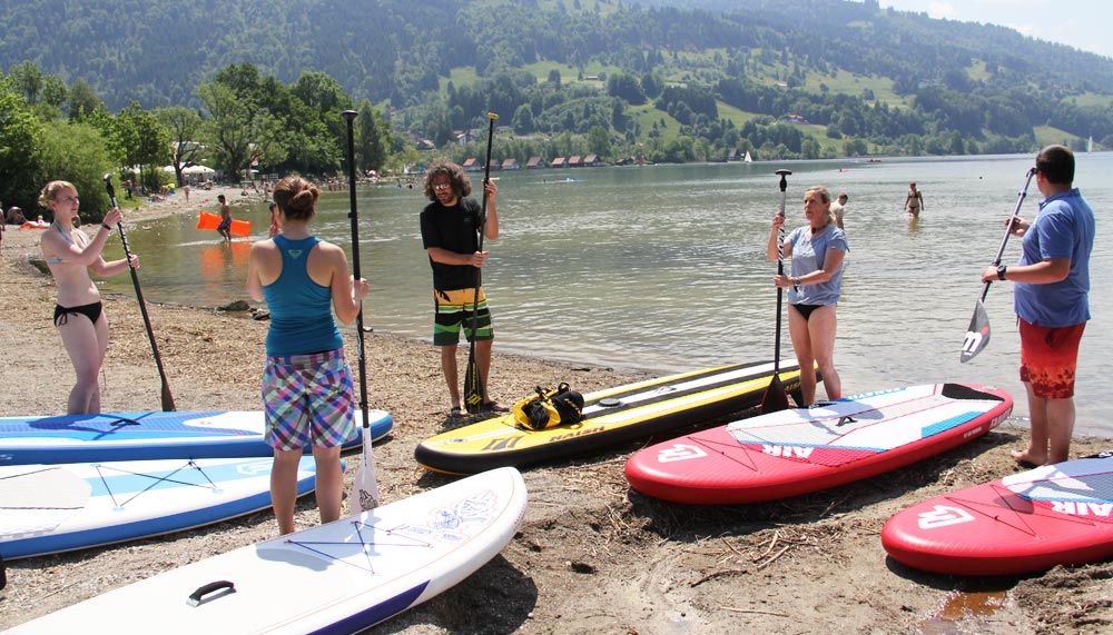 SUP Camps im Allgäu