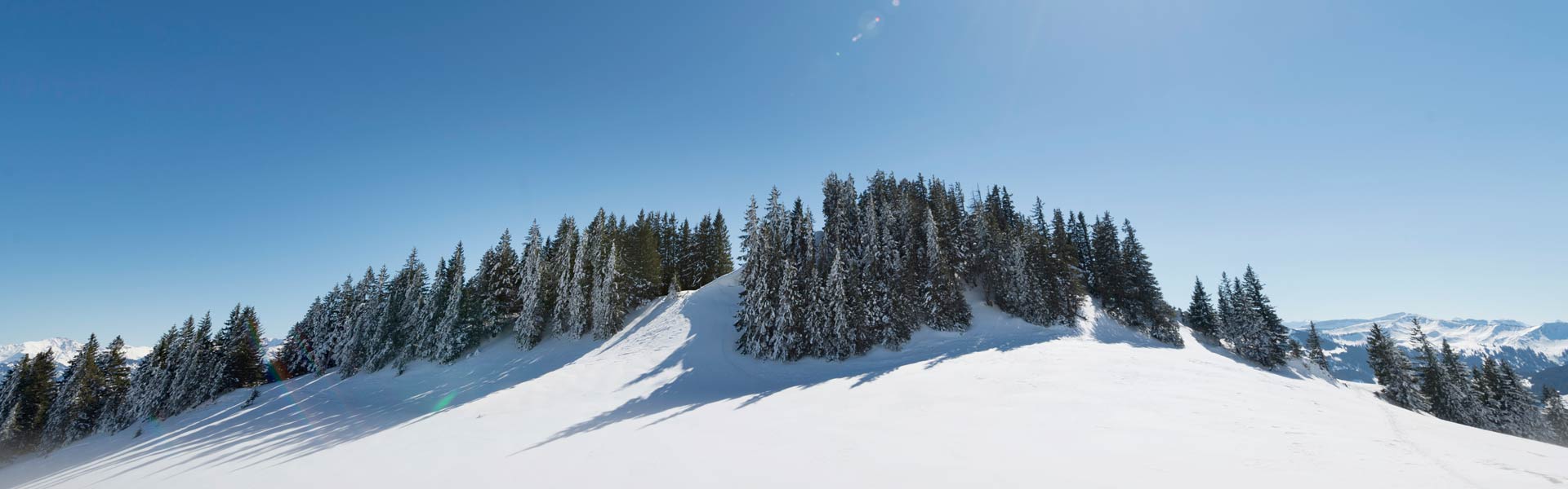 berghuetten gaudi mit den schneeschuhen aufn berg