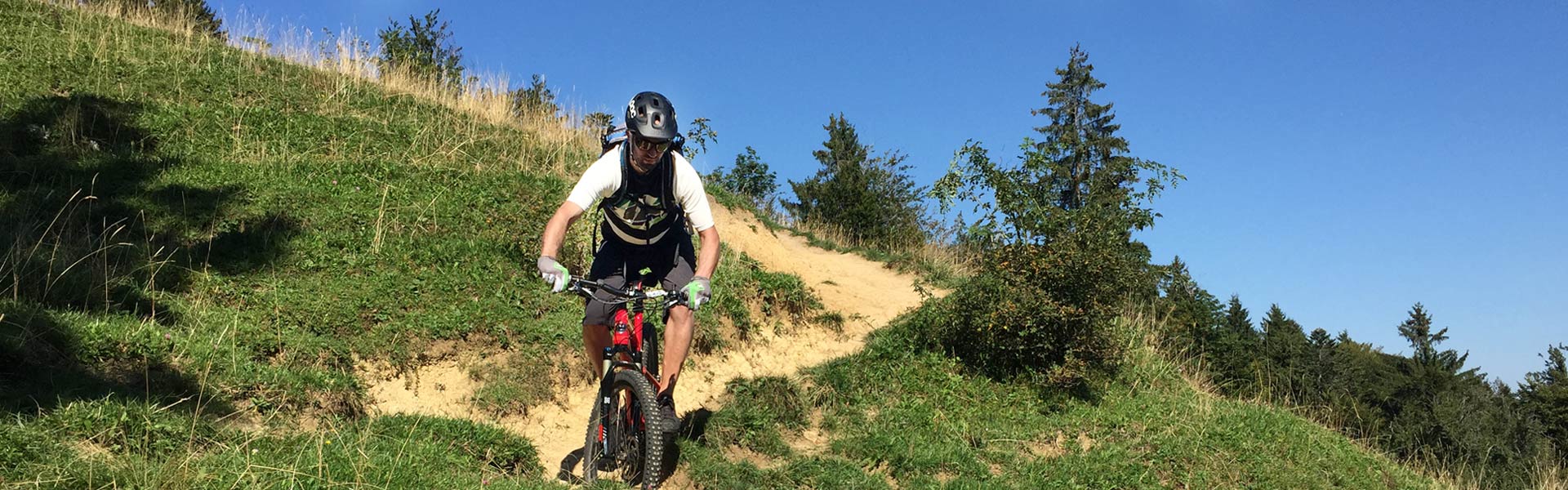 fahrtechnik training im gelaende mountainbike