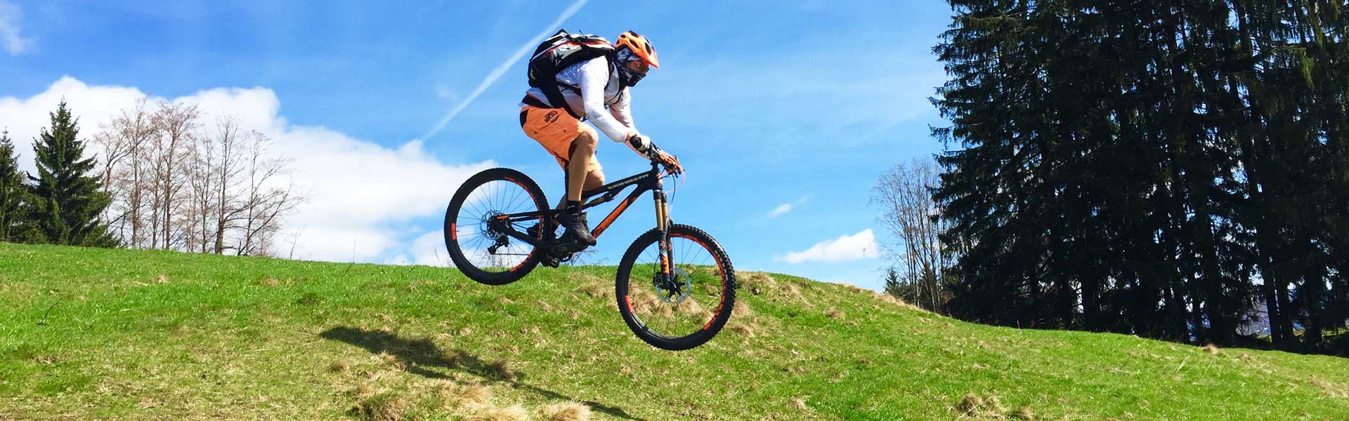 MTB Drop Technik mit dem Mountainbike einen Drop machen