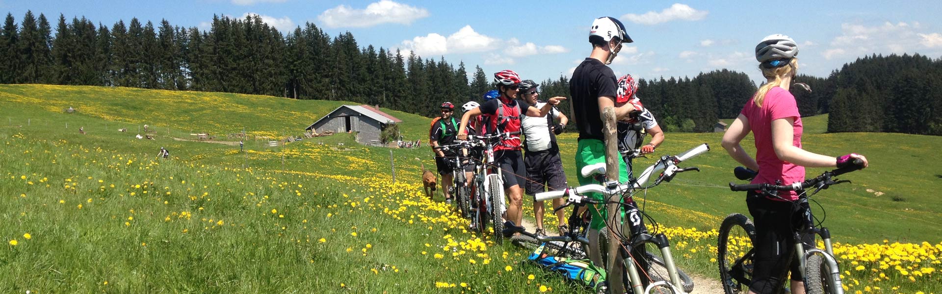preisuebersicht von mountainbike touren im allgaeu und allen Touren und MTB Fahrtechniktrainings