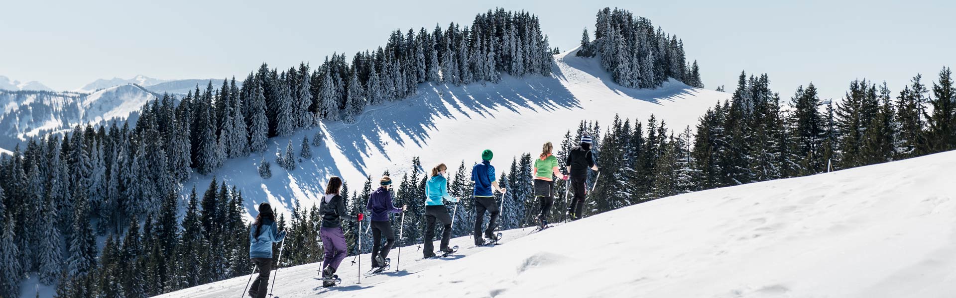 Alle Termine vom Schneeschuhwandern Allgäu auf einen Blick ideal um einen Urlaub zu planen oder zu buchen