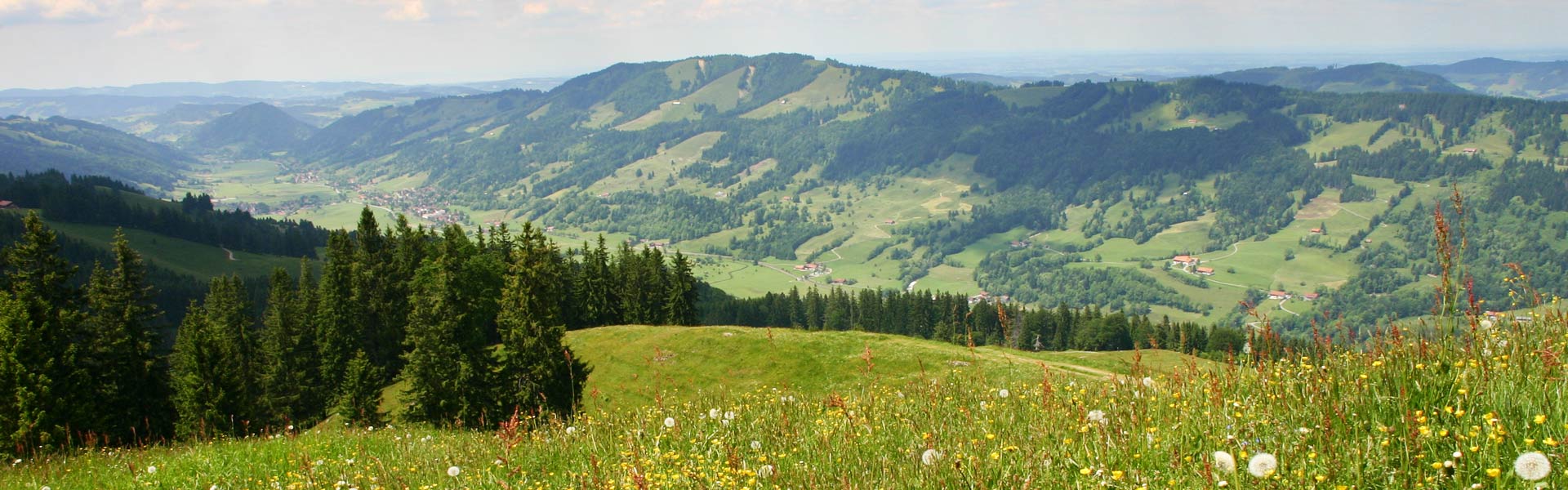 MTB Tour mit Blick auf den Alpsee, von Immenstadt über das Himmeleck zum Naturfreundehaus